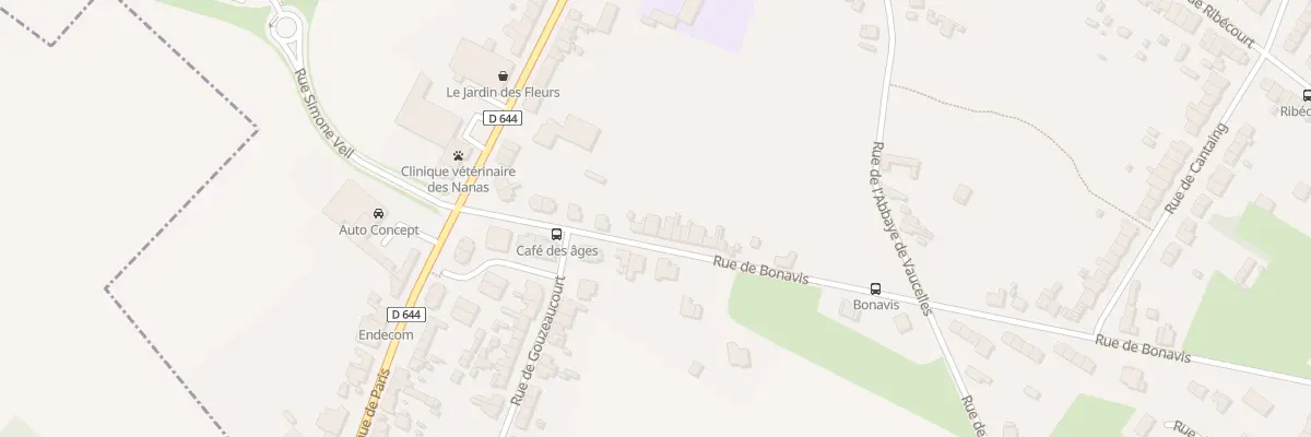 Plan du 104 Rue de Bonavis à Cambrai