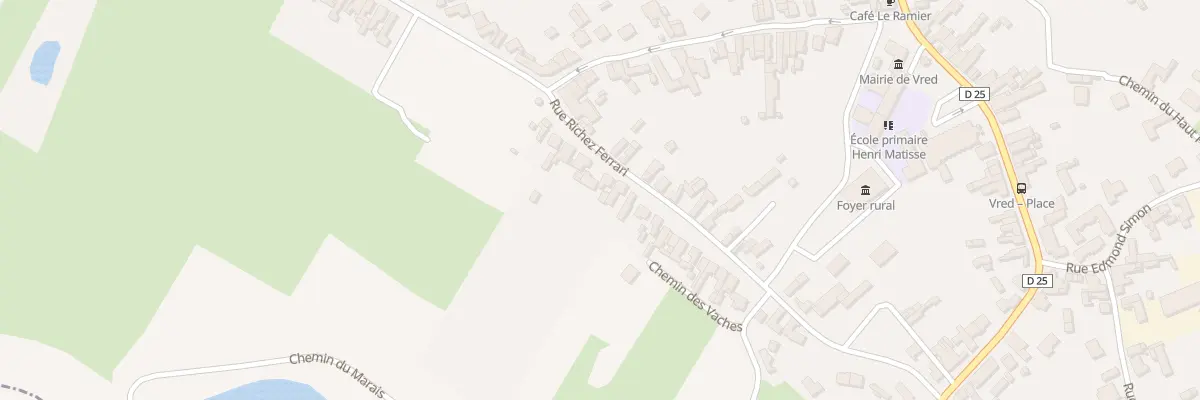 Plan du 76 Rue Richez Ferrari à Vred