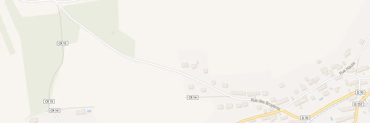 Plan du 28 Rue des Bruyères à Collemiers