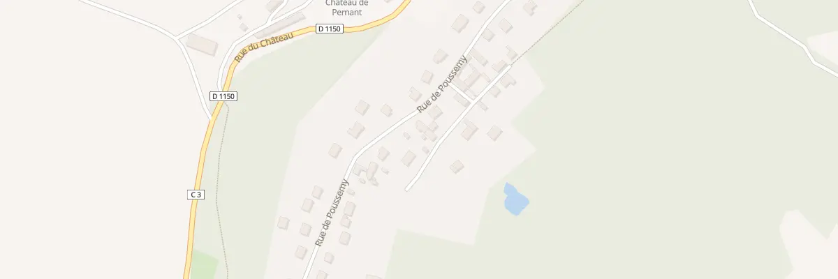 Plan du 19 Rue de Poussemy à Pernant