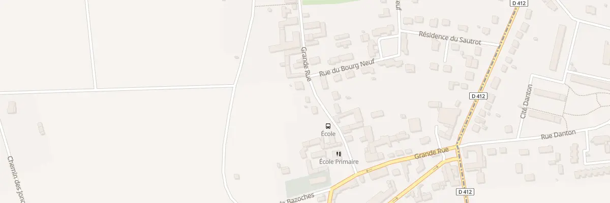 Plan du 283 Rue Grande à Mousseaux-lès-Bray