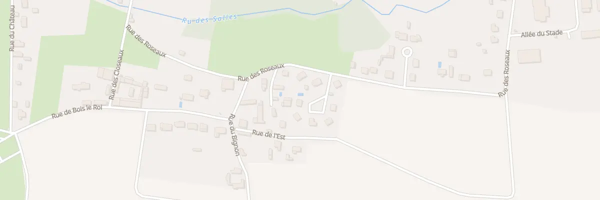 Plan du 6 Rue des Bourbiers à Nailly