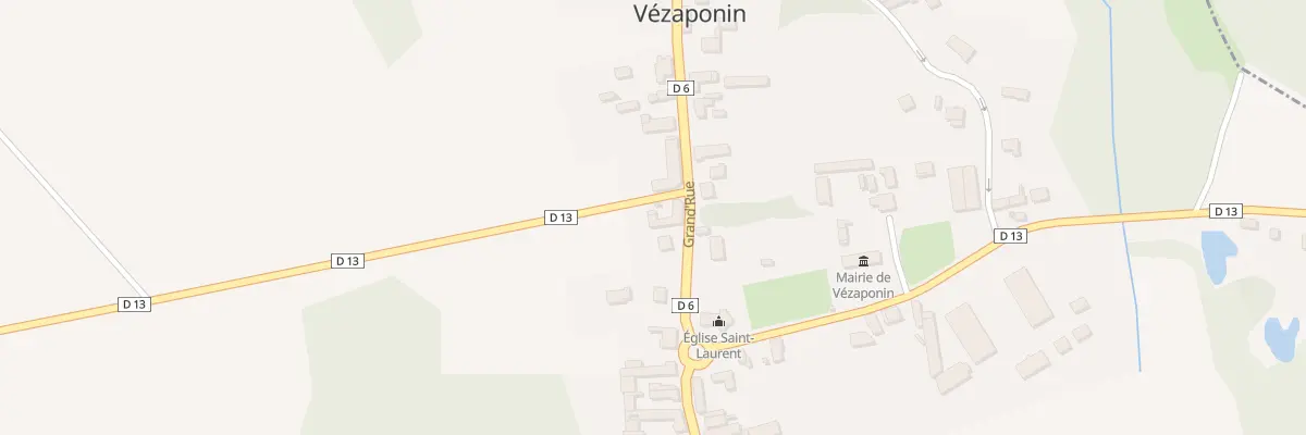 Plan du 15 Gr Grand Rue à Vézaponin