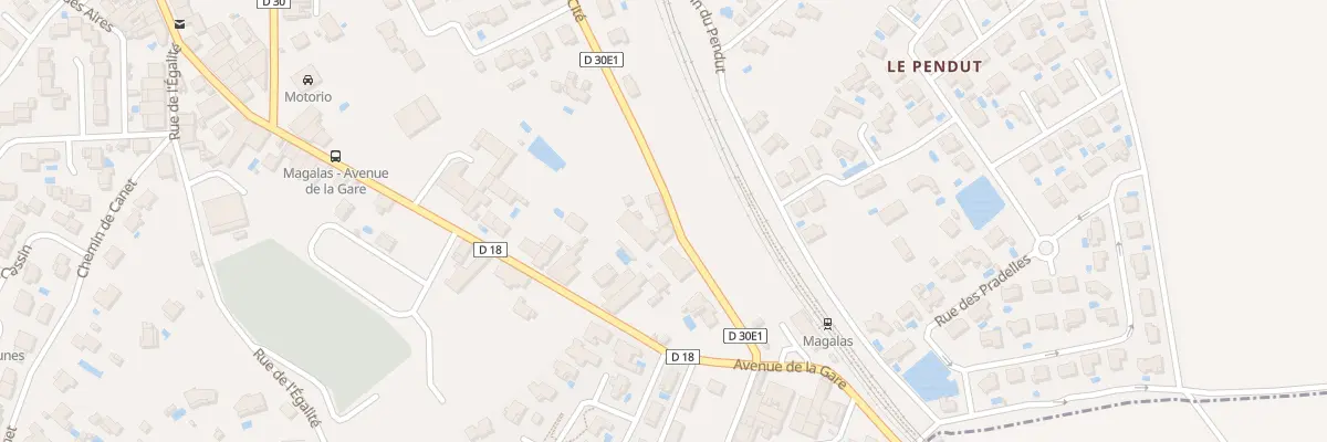 Plan du 426 Rue de la Cité à Magalas