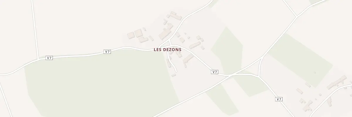 Plan du 185 Les Dezons à Précy-sur-Vrin