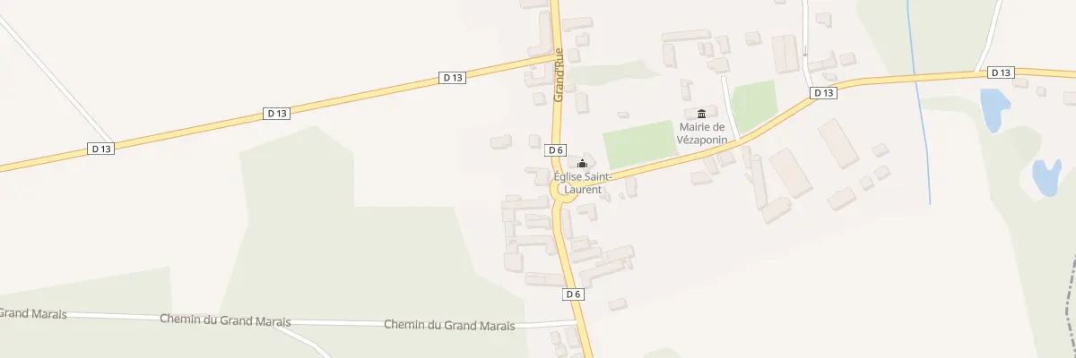 Plan du 9 Gr Grand Rue à Vézaponin