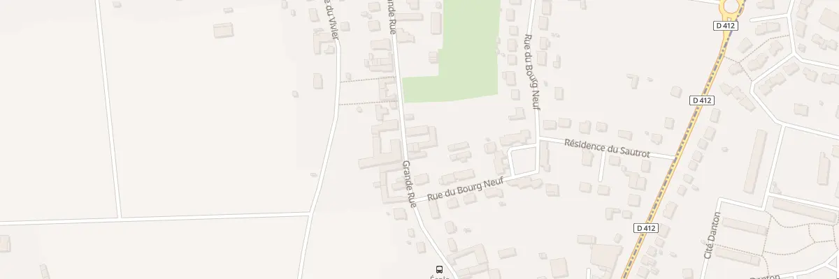 Plan du 390 Rue Grande à Mousseaux-lès-Bray