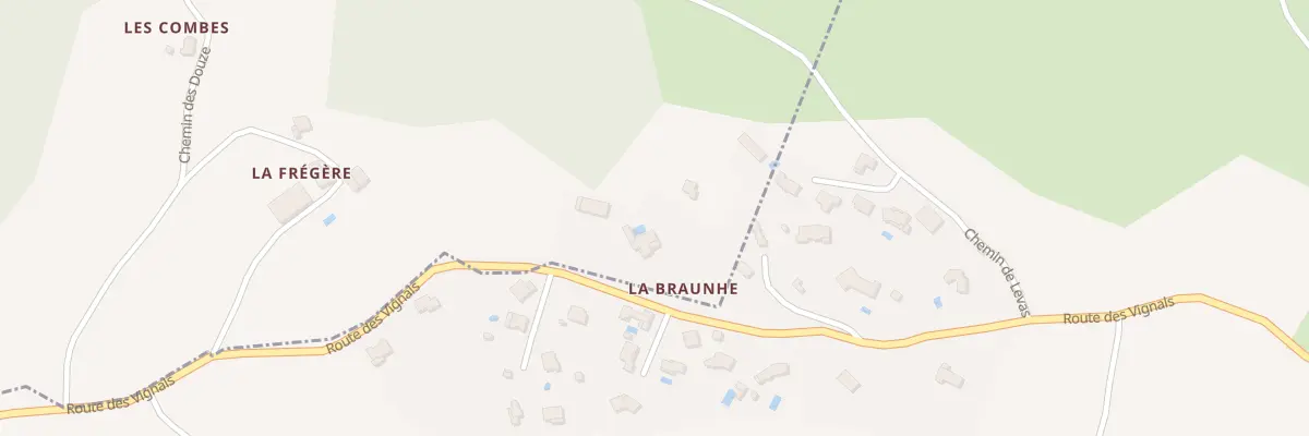 Plan du 5051 Le Champ du Fraysse à Carlencas-et-Levas