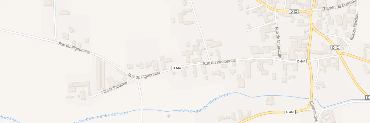 Plan du 14B Rue du Pigeonnier à Bussières-et-Pruns