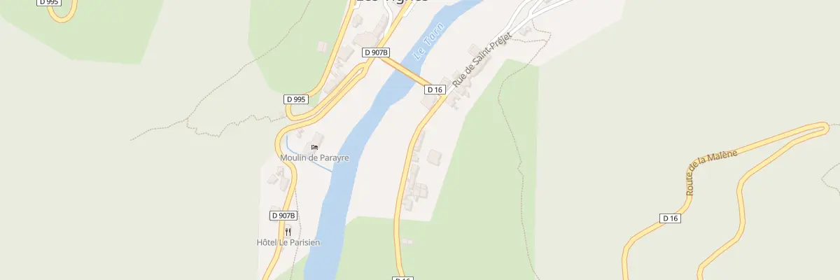 Plan du 5061 Les Vignes Village à Massegros Causses Gorges