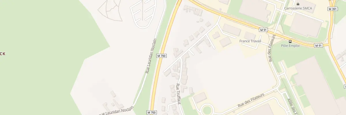 Plan du 36 Rue Leuridan Noclain à Wattrelos