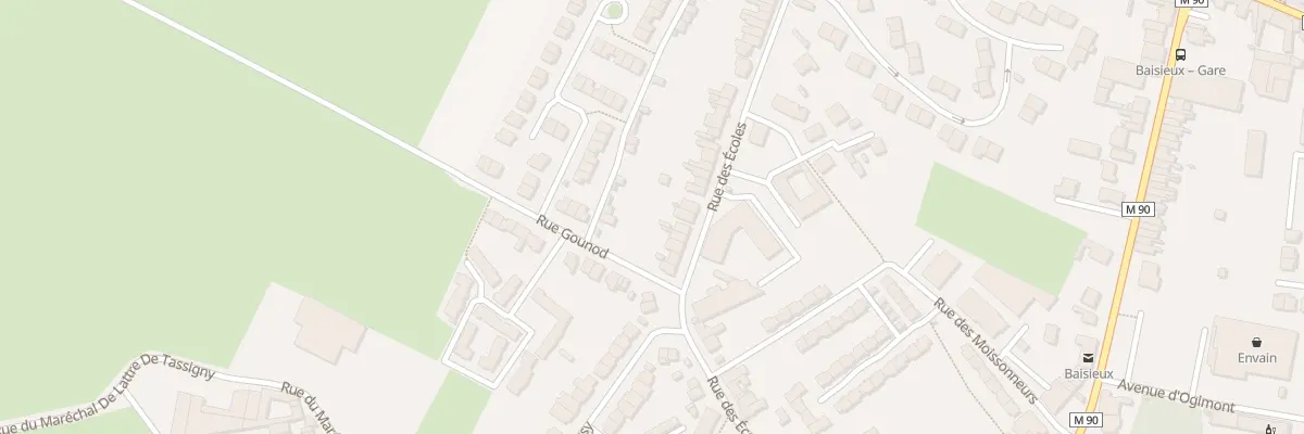 Plan du 54 Rue des Écoles à Baisieux