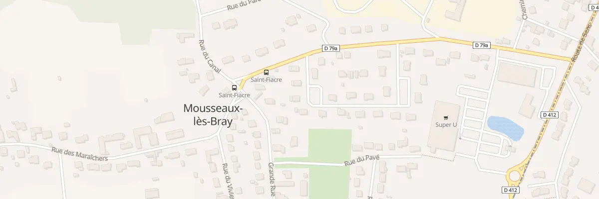Plan du 74 Cite de la Sucrerie à Mousseaux-lès-Bray