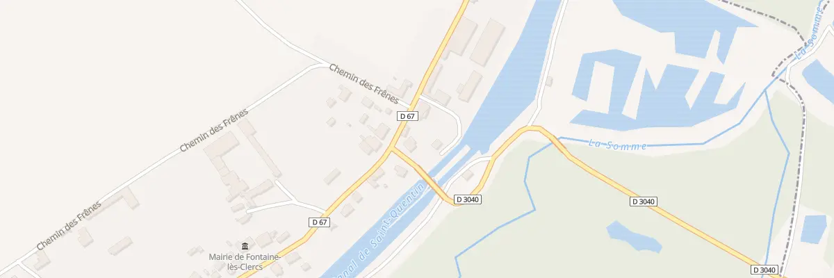 Plan du 15 Rue du Pont à Fontaine-lès-Clercs
