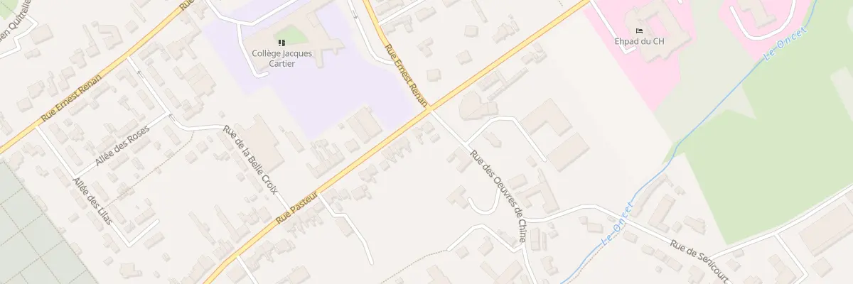 Plan du 192 Rue Pasteur à Chauny