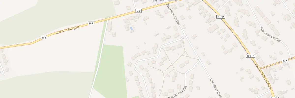 Plan du 11 Rue du Vert Pré à Autreville