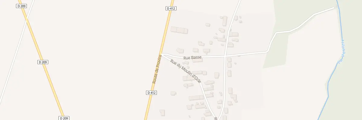 Plan du 42 Rue du Moulin d’Ocle aux Ormes-sur-Voulzie
