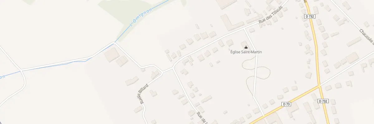 Plan du 27 Rue des Tilleuls à Pontruet