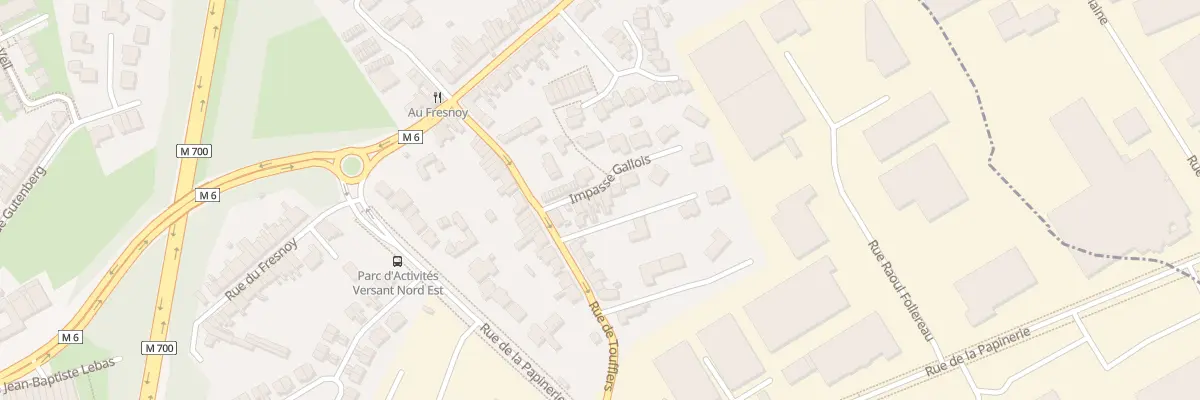 Plan du 25 Rue de Toufflers à Lys-lez-Lannoy