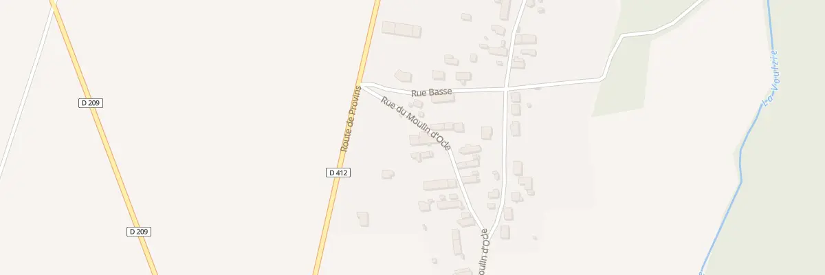 Plan du 41B Rue du Moulin d’Ocle aux Ormes-sur-Voulzie