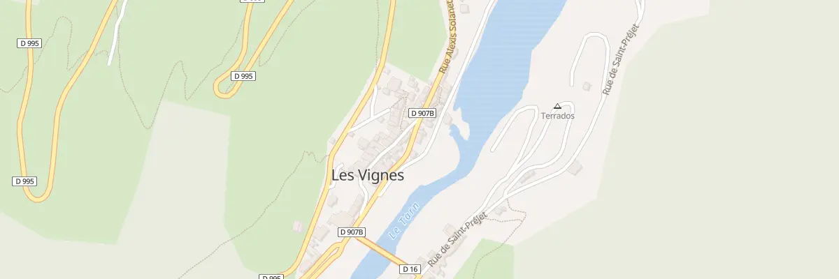 Plan du 4 Rue Alexis Solanet à Massegros Causses Gorges