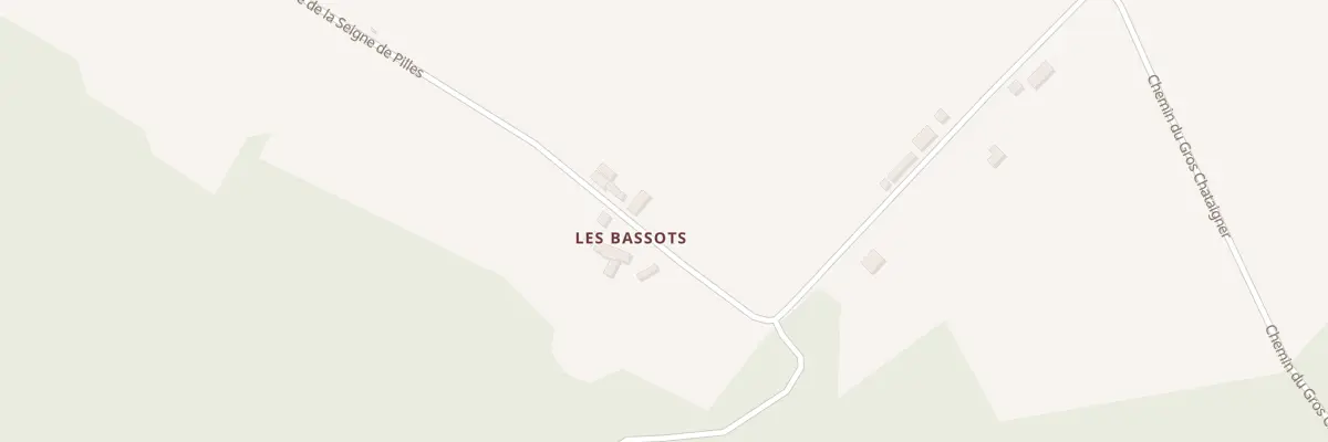 Plan du 3 Les Bassots à Couloutre