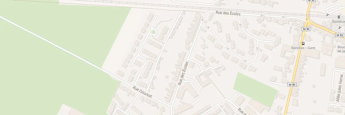 Plan du 34 Rue des Écoles à Baisieux