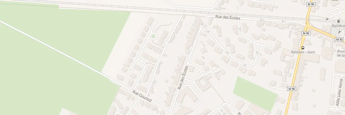 Plan du 32 Rue des Écoles à Baisieux