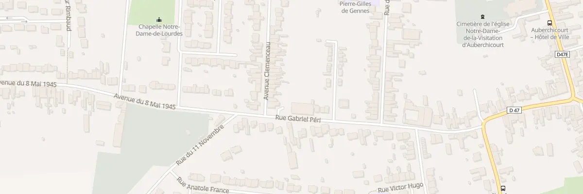 Plan du 53 Av Clemenceau à Auberchicourt