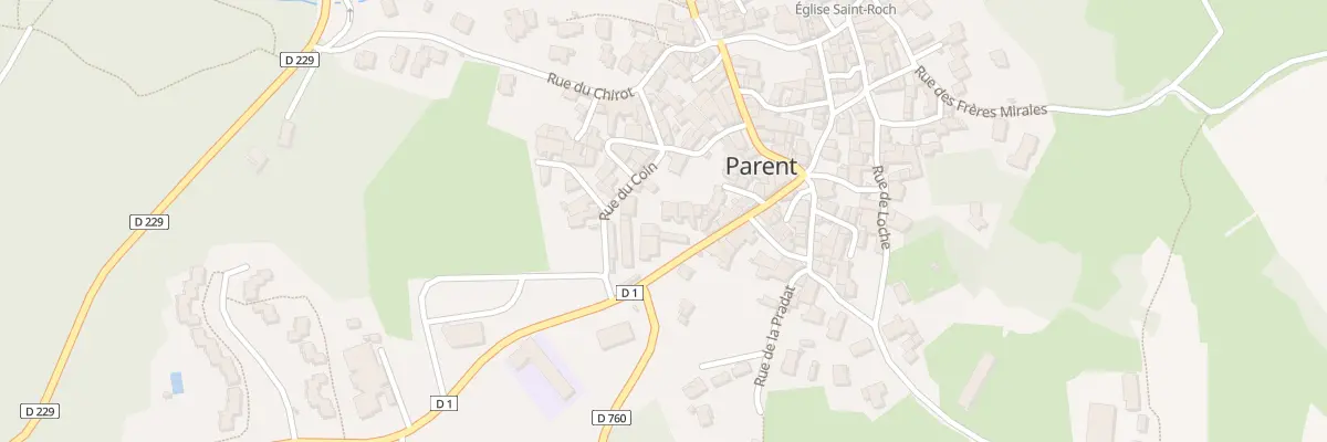 Plan du 16 Rue des Ecoles à Parent
