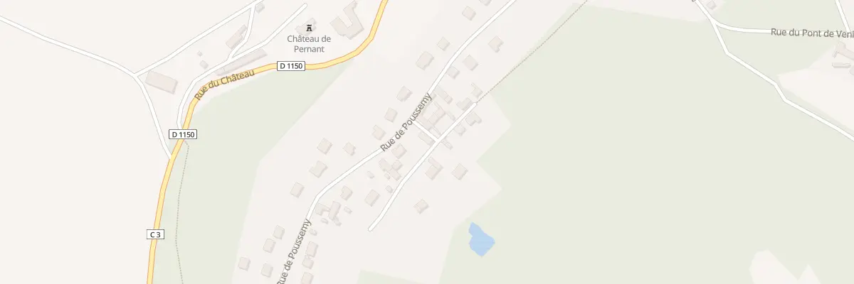 Plan du 15 Rue de Poussemy à Pernant