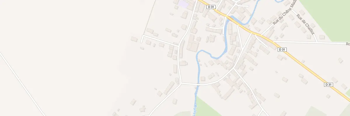 Plan du 170 Rue de la Borde à Orly-sur-Morin