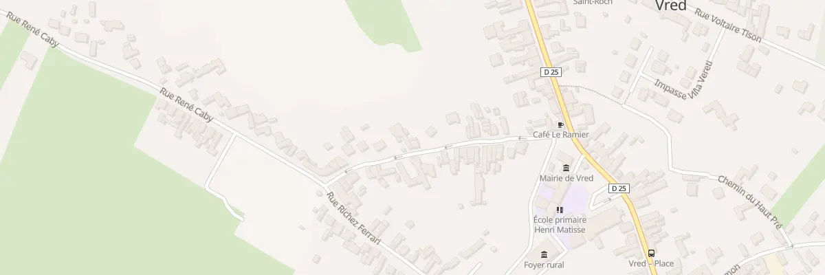 Plan du 146 Rue Rene Caby à Vred