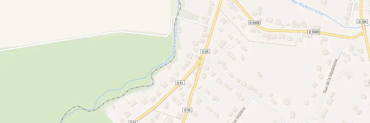 Plan du 2B Rue de Saint - Aile à Rebais
