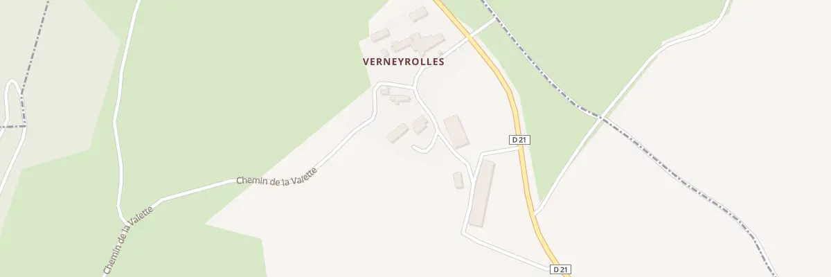Plan du 5071 Verneyrole à La Chapelle-Laurent