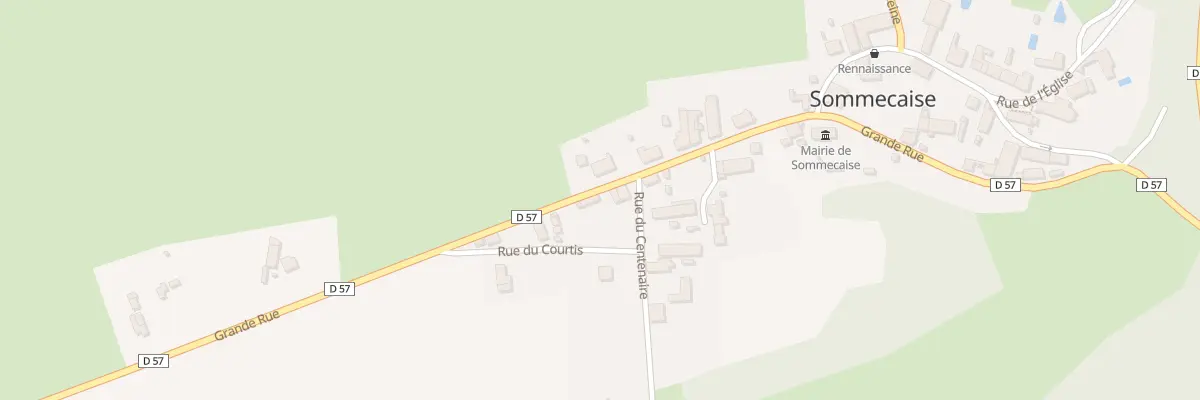 Plan du 40 Le Village à Sommecaise