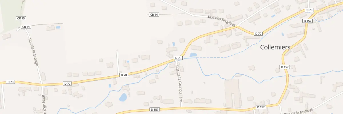 Plan du 6 Rue de la Mal Ecluse à Collemiers