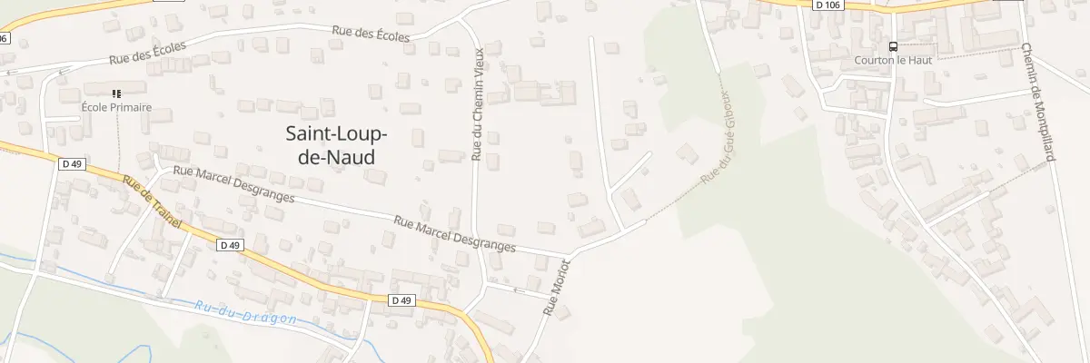 Plan du 5 Rue Moriot à Saint-Loup-de-Naud