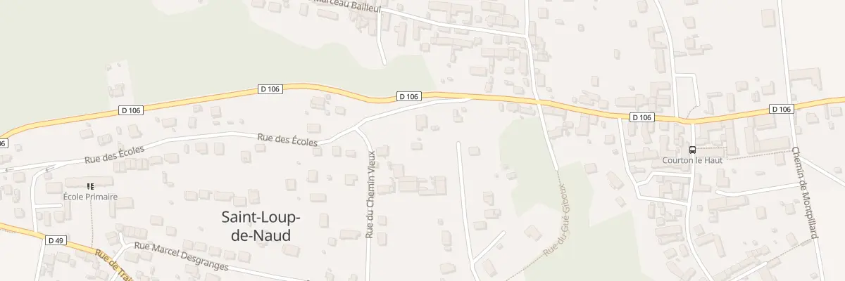 Plan du 24B Rue des Ecoles à Saint-Loup-de-Naud