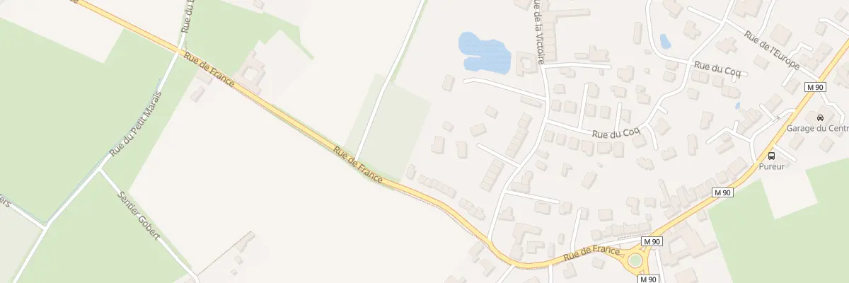Plan du 54 Rue de France à Willems