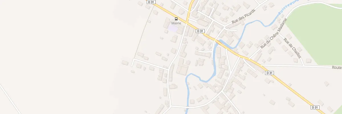 Plan du 110 Rue de la Borde à Orly-sur-Morin
