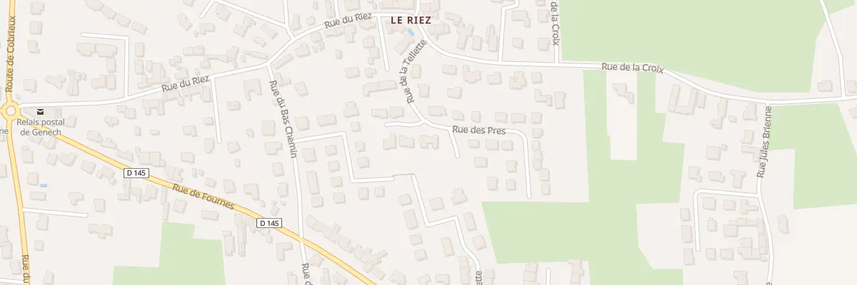 Plan du 7 Rue de la Tellette à Genech