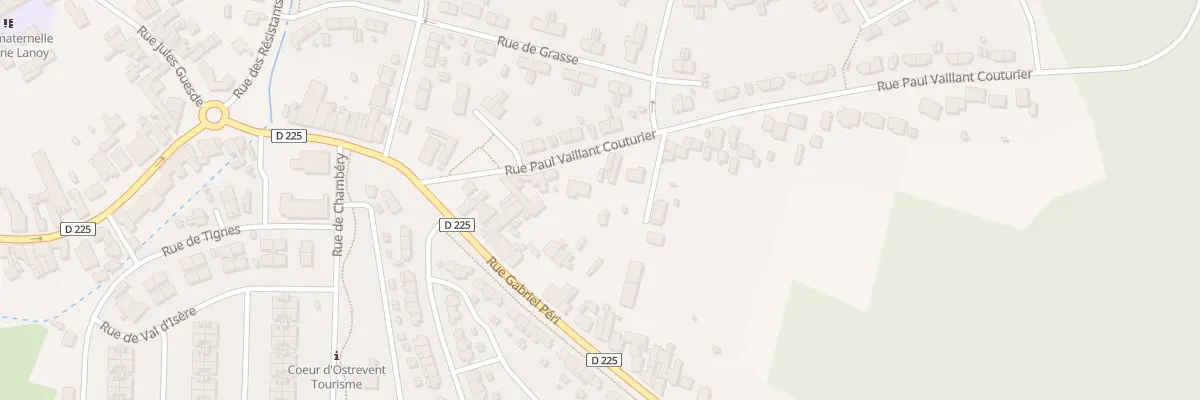 Plan du 6 Rue Vaillant Couturier à Pecquencourt