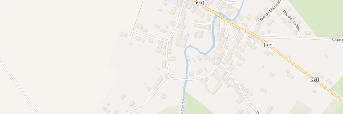 Plan du 189 Rue de la Borde à Orly-sur-Morin