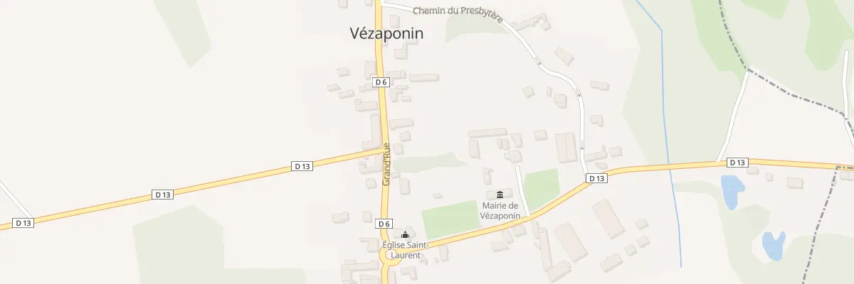 Plan du 8B Gr Grand Rue à Vézaponin
