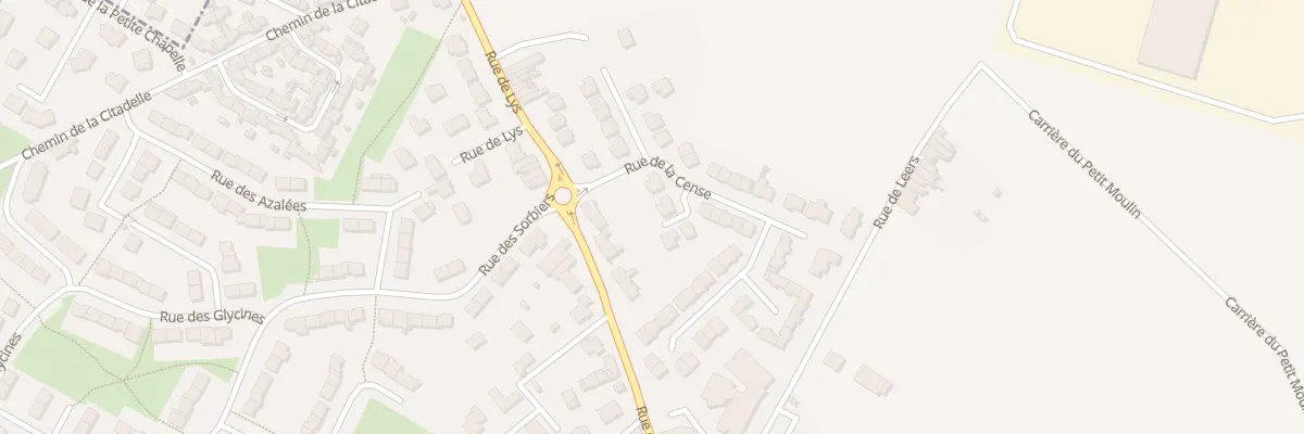 Plan du 4 Rue de la Cense à Toufflers