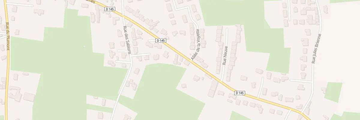 Plan du 496 Rue de Fournes à Genech
