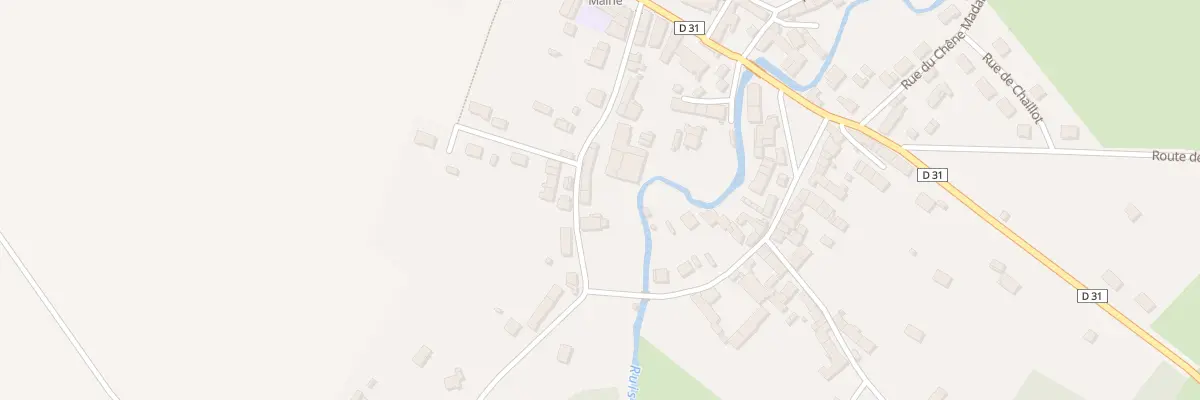 Plan du 156 Rue de la Borde à Orly-sur-Morin