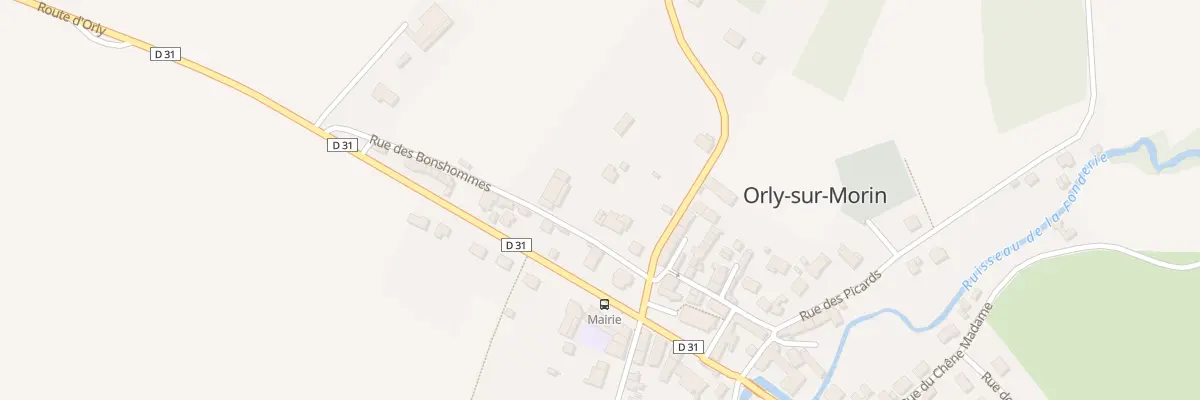 Plan du 54 Rue des Bonshommes à Orly-sur-Morin