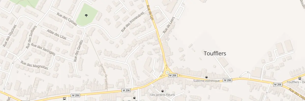 Plan du 5 Rue de Lys à Toufflers